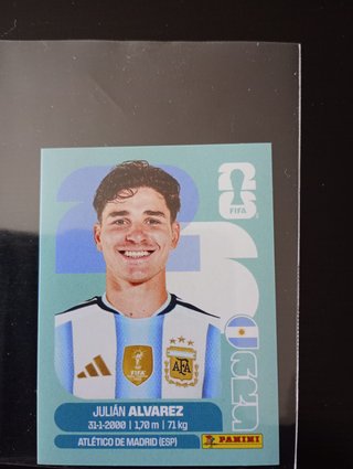 Panini Álbum Mundial Qatar 2022 Julián Álvarez