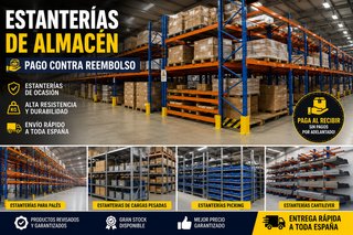 Estanterías de Almacén - Pago Contra Reembolso