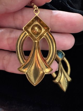 Pendientes Vintage Estilo Art Déco