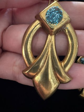 Pendientes Vintage Estilo Art Déco