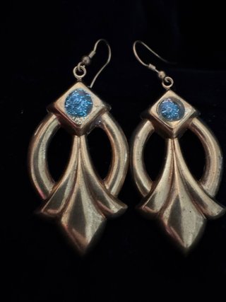 Pendientes Vintage Estilo Art Déco