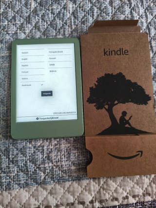 Kindle Amazon Verde y Multicolor
