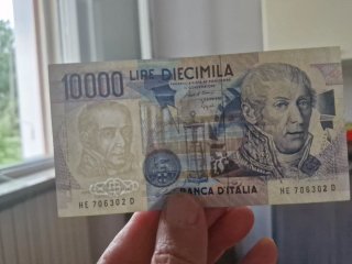 Banconota 10000 Lire D'Italia