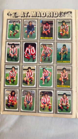 Album Futbol Campeonato Liga 1976/77
