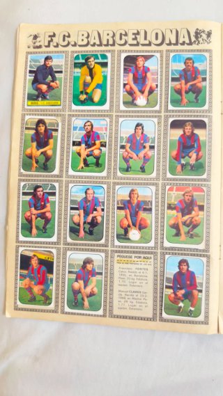 Album Futbol Campeonato Liga 1976/77