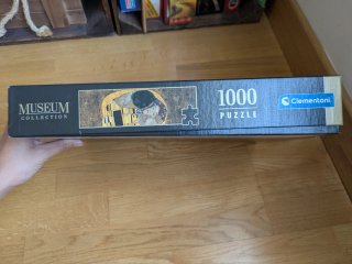 Puzzle 1000 piezas Klimt El Beso Clementoni
