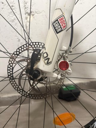 Bicicleta de montaña LaPierre blanca t 46. 26”.