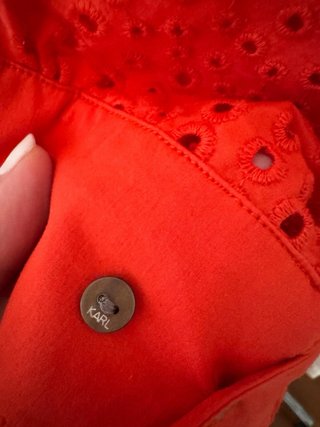 Vestido Karl Lagerfeld Rojo