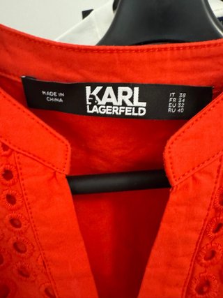 Vestido Karl Lagerfeld Rojo