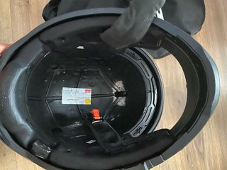 Casco de moto LS2 negro