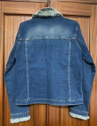 Chaqueta vaquera QS T38 con pelo