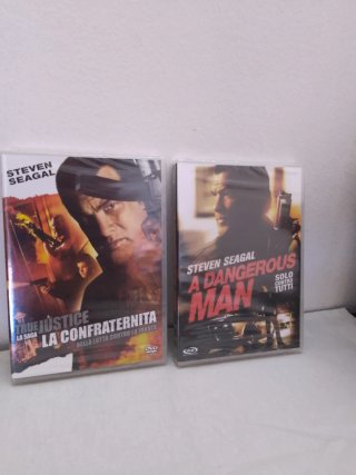 Lotto 8 DVD Steven Seagal Nuovi