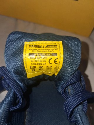 Scarpe da sicurezza Paredes donna blu