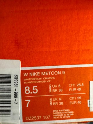 Nike Metcon 9 Scarpe da Ginnastica Donna Rosa/Bian