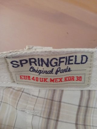 Pantalón corto chico Springfield talla 40