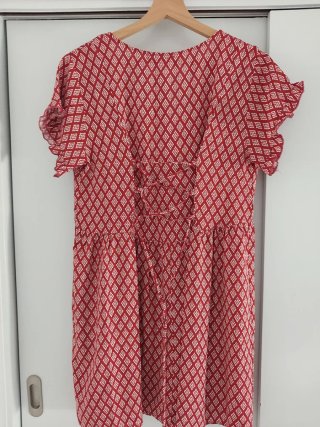 Vestido Verano Estampado Diamantes