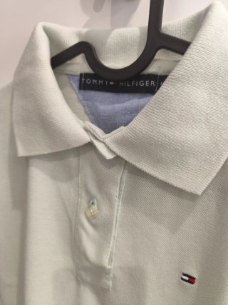 Polo Tommy Hilfiger verde talla S