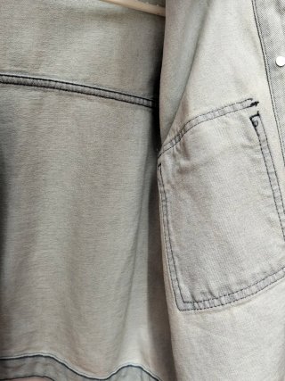 Cazadora vaquera croped Lefties Talla M