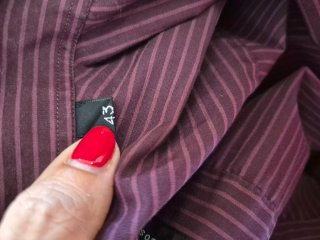 Camicia Uomo Hugo Boss Viola Taglia 43