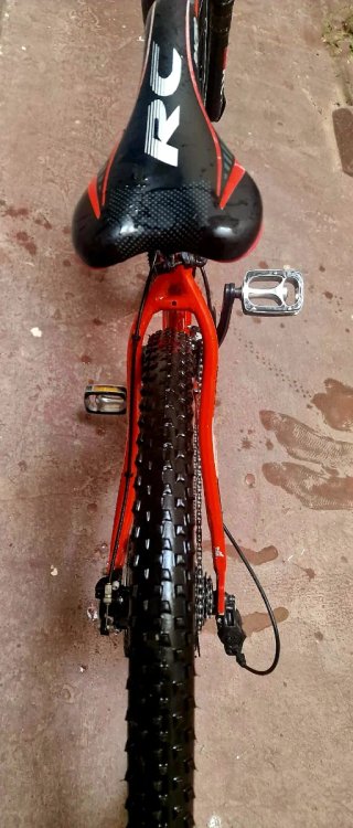 Bicicleta de Montaña Roja