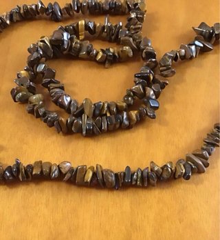 Collana occhio di tigre naturale