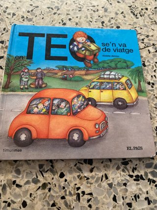 Libro de Teo en catalan