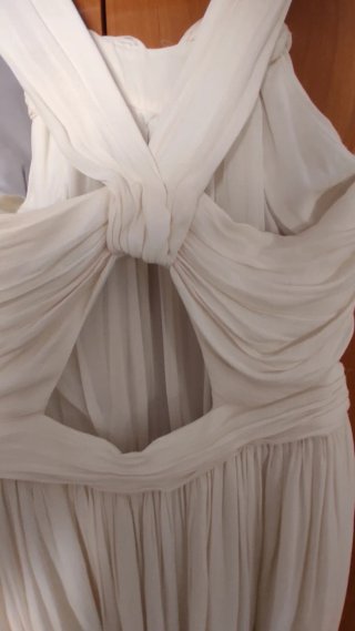Vestido Zara Blanco