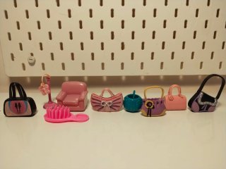 Lote 6 Muñecas Pequeñas con accesorios