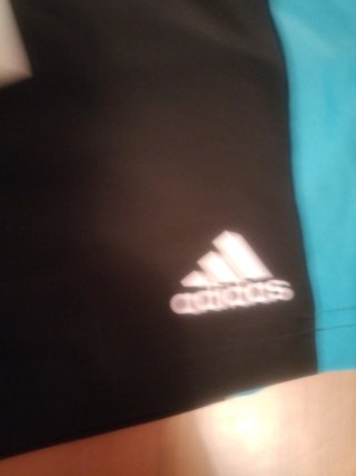 Bañador Adidas Negro y Turquesa