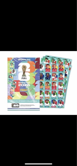 Sticker actualización Mundial FIFA 2026