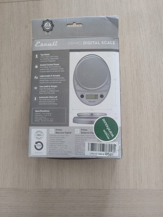 Báscula Cocina Escali Digital Nueva