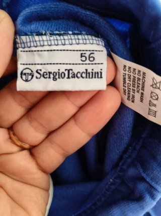 Sergio Tacchini Pantaloni Tuta Blu Taglia 56