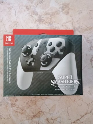 Mando Nintendo Switch Pro Super Smash Bros.