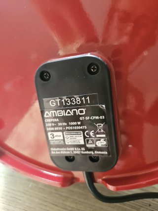 Crepera Ambiano Roja