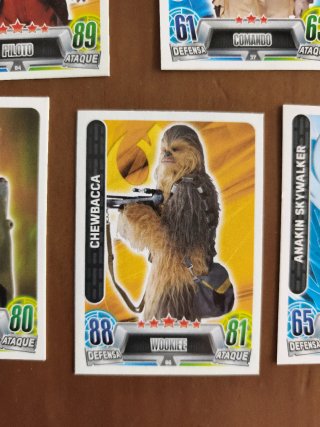 Cromos Topps Star Wars.  Lote 33 cromos