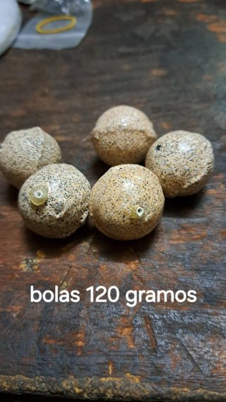 Plomos de pesca 120 gramos