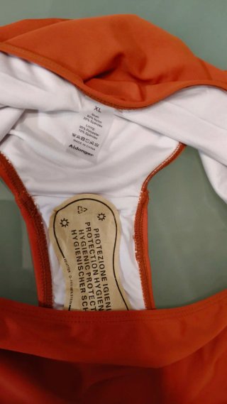 Tankini cute XXL/ XXL  en teja y Beige