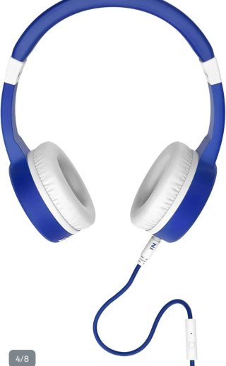 Auriculares Sonic con figura y pegatinas