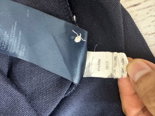 Polo Tommy Hilfiger Azul Piqué Performance