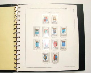 FILATELIA ESPAÑA CORREOS ÁLBUM DE SELLOS 1965/1975