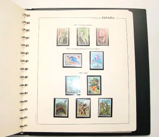 FILATELIA ESPAÑA CORREOS ÁLBUM DE SELLOS 1965/1975