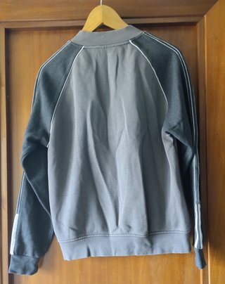 Chaqueta Adidas Originals SST Fleece Gris/Negra