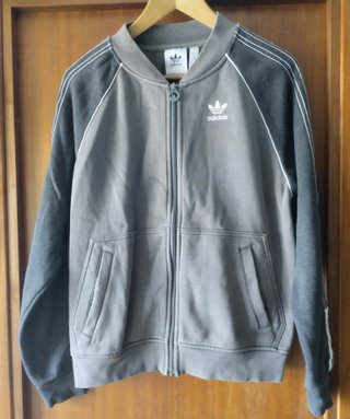 Chaqueta Adidas Originals SST Fleece Gris/Negra