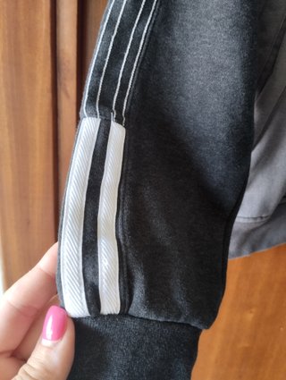 Chaqueta Adidas Originals SST Fleece Gris/Negra