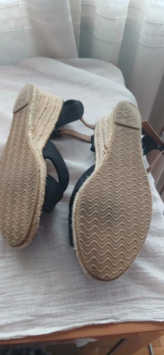Sandalias INEXTENSO negras Talla 37