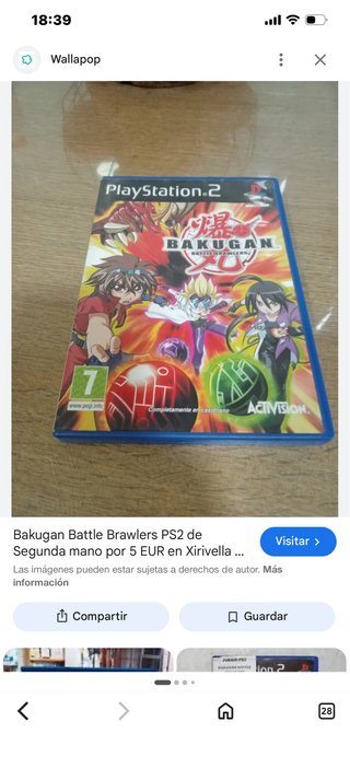 Bakugan Battle Brawlers PS2