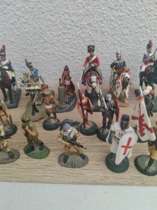 Lote Soldaditos de Plomo Históricos
