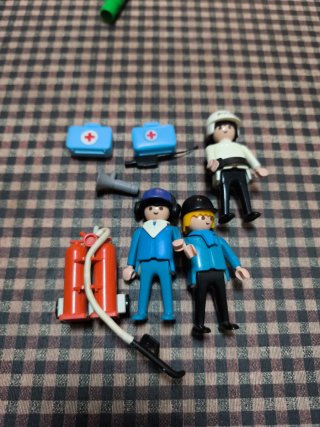 Playmobil Helicóptero Policía 3144