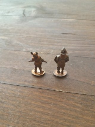 2 soldatini in metallo