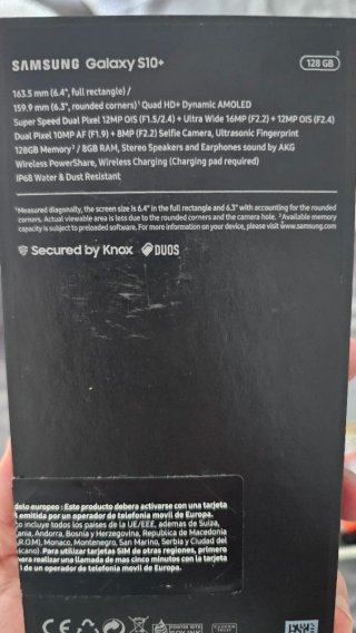 Samsung Galaxy S10+